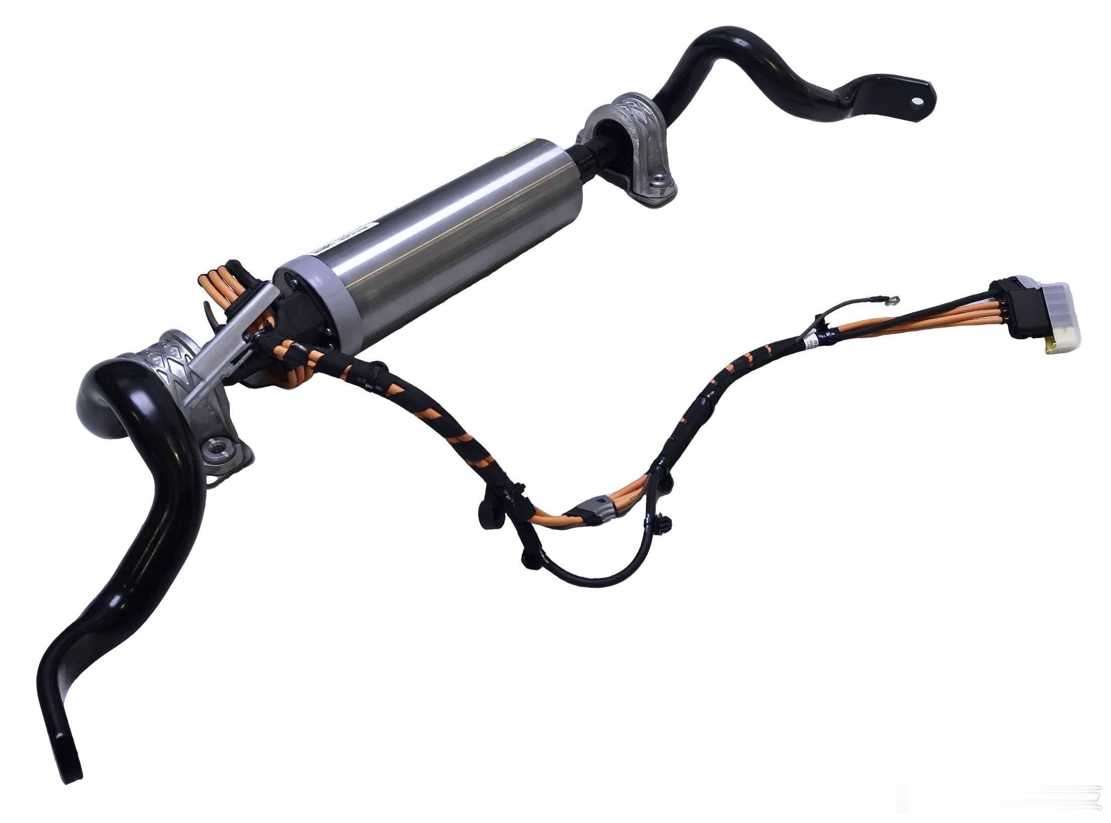 汽车黑科技 极氪9X的48V主动稳定杆，是孔辉科技研发的 对，就是那个做空气弹簧