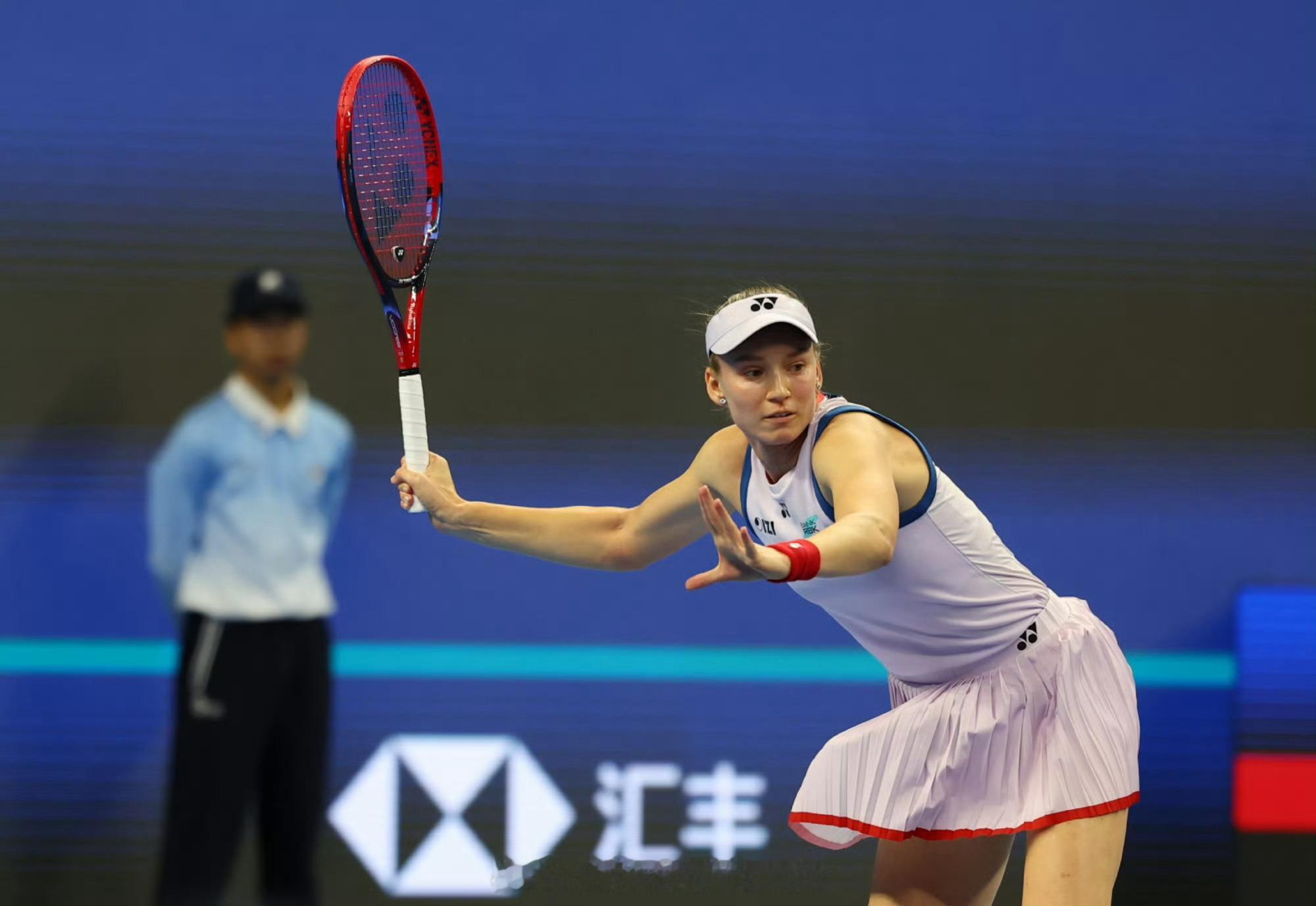 中网2026 WTA1000中网女单第二轮，世界第一莱巴金娜6-3/4-6/3-
