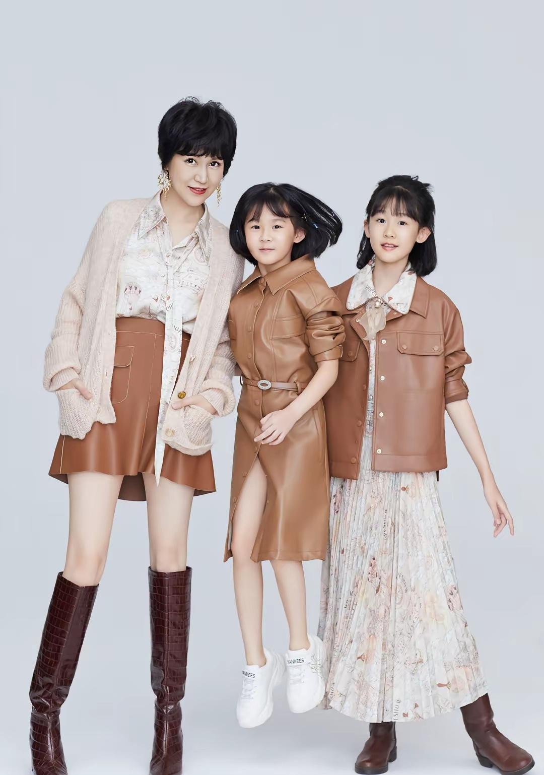 正能量满满的一家人，清一色大长腿，好好看