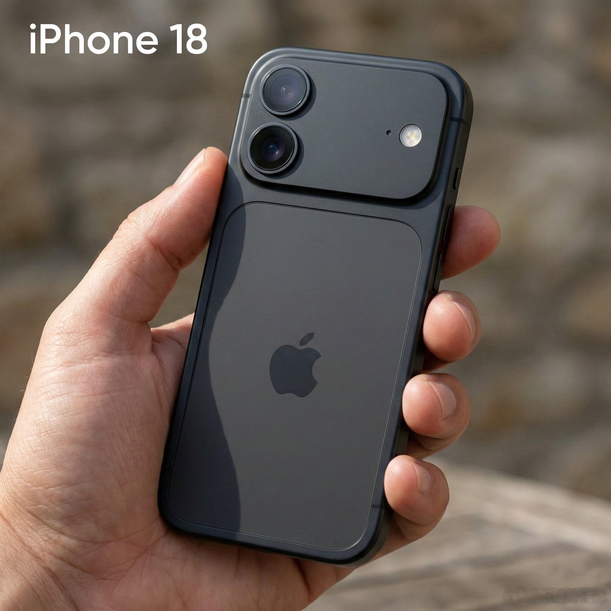 iPhone18标准版神似17ProiPhone18标准版如果也是横向大矩阵De