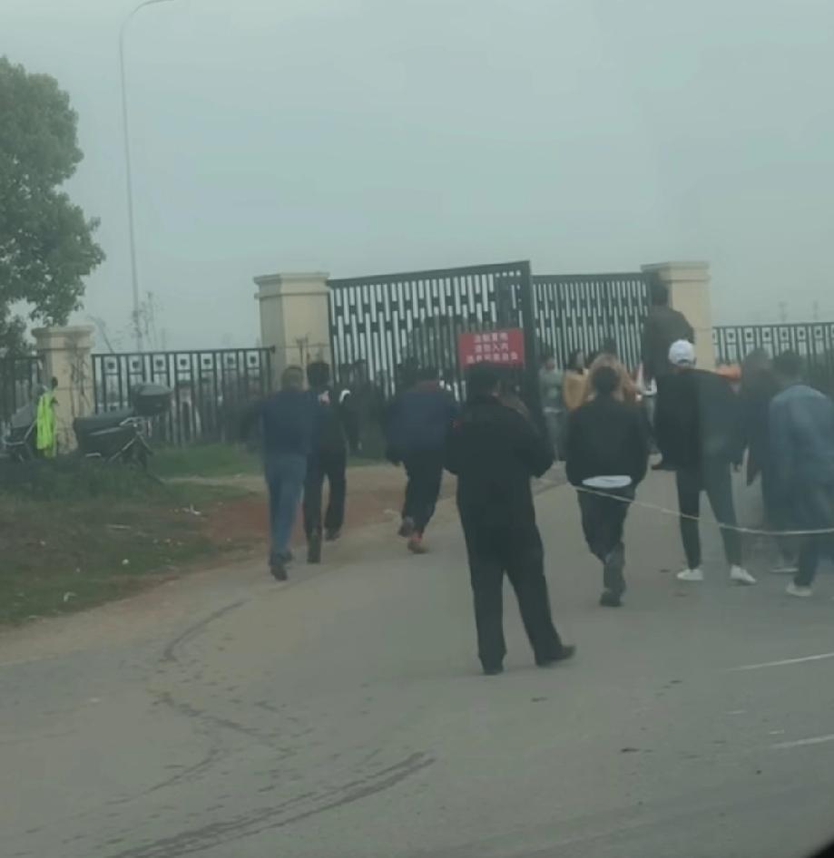 玩麻将的女人进去了，放出来的时候，她们的男人争着抢着去接，甚至有人还买了花。
