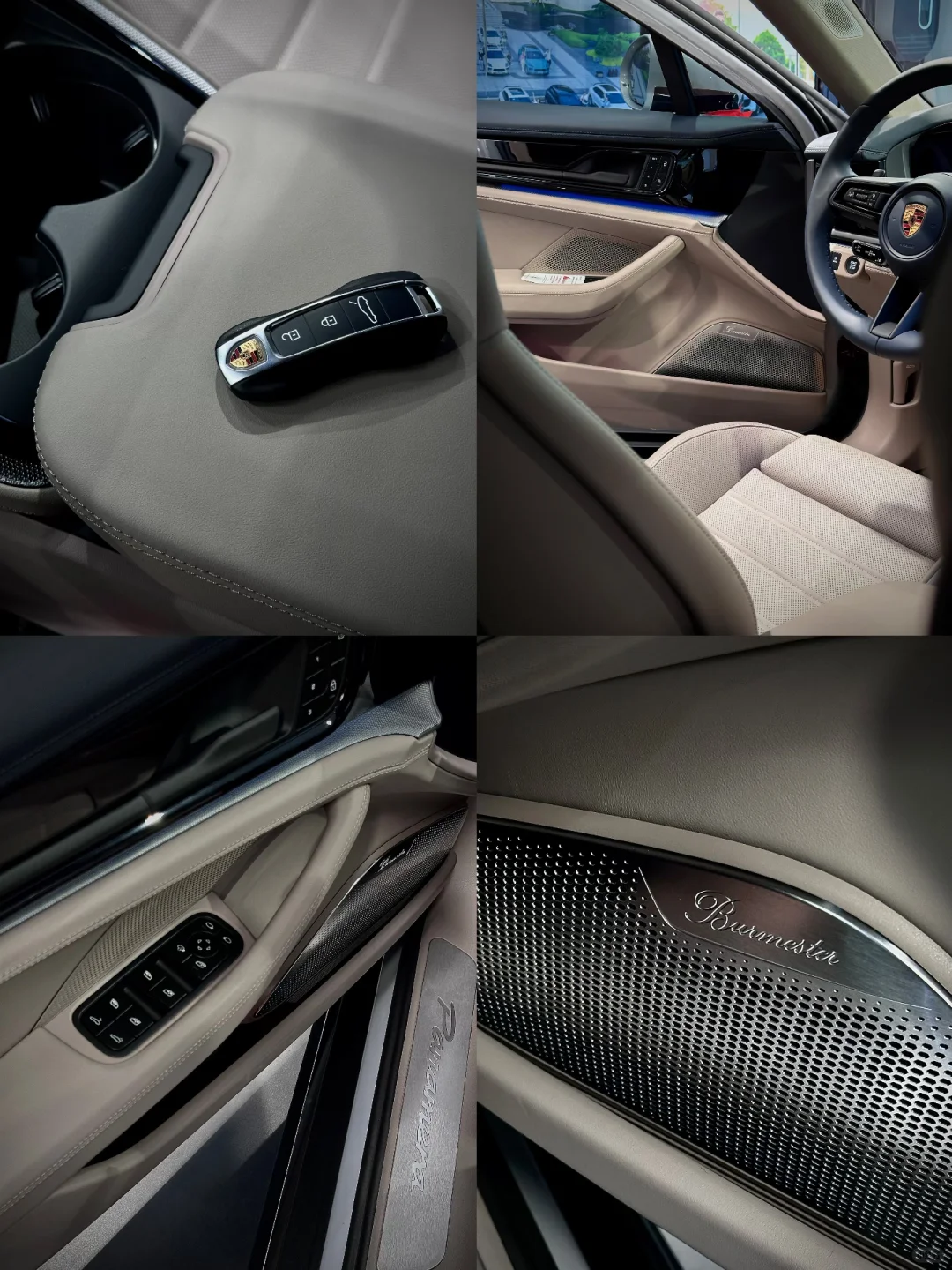 是谁的Panamera搭配那么好看 深蓝/恰克米内