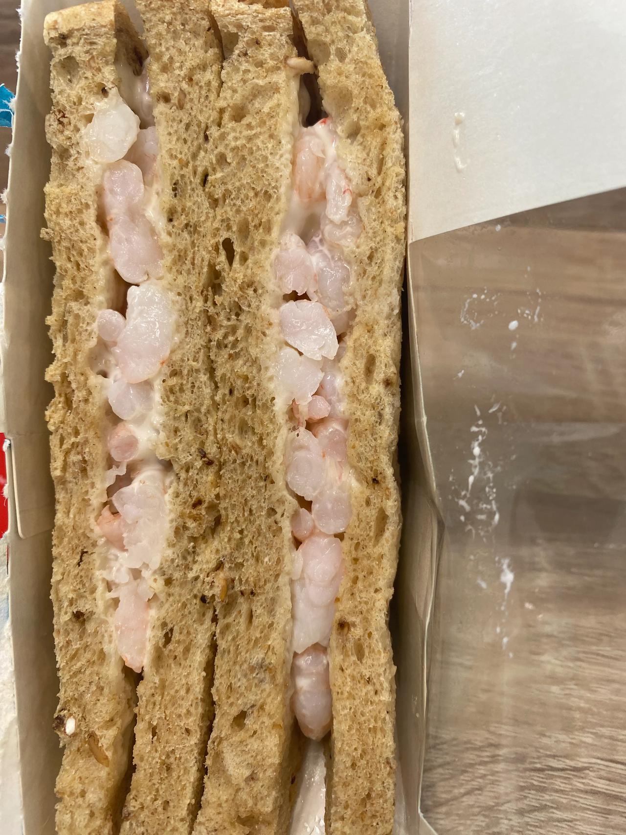 英国最流行的虾仁三明治！