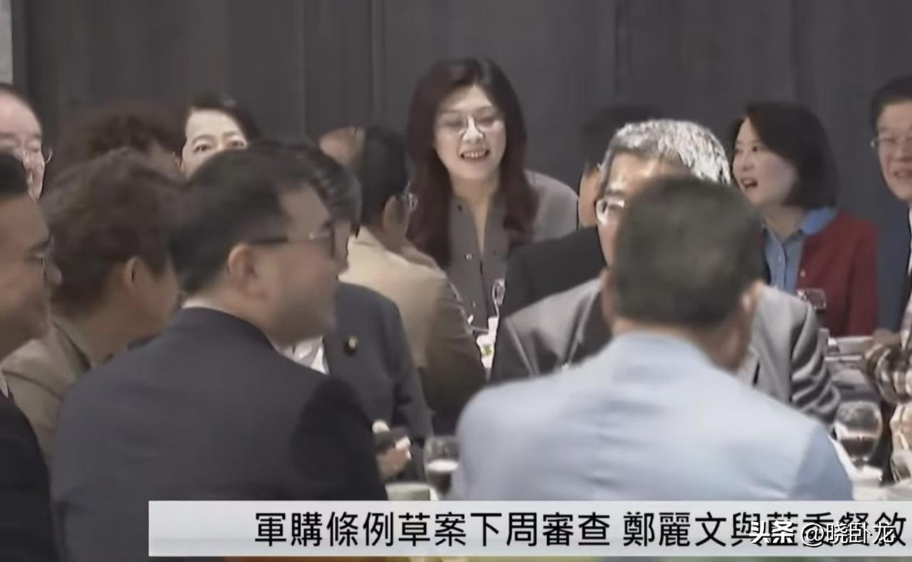 从今天餐叙就可以看出国民党还是那样，不够团结。

3月19号中午，岛内“立院”国