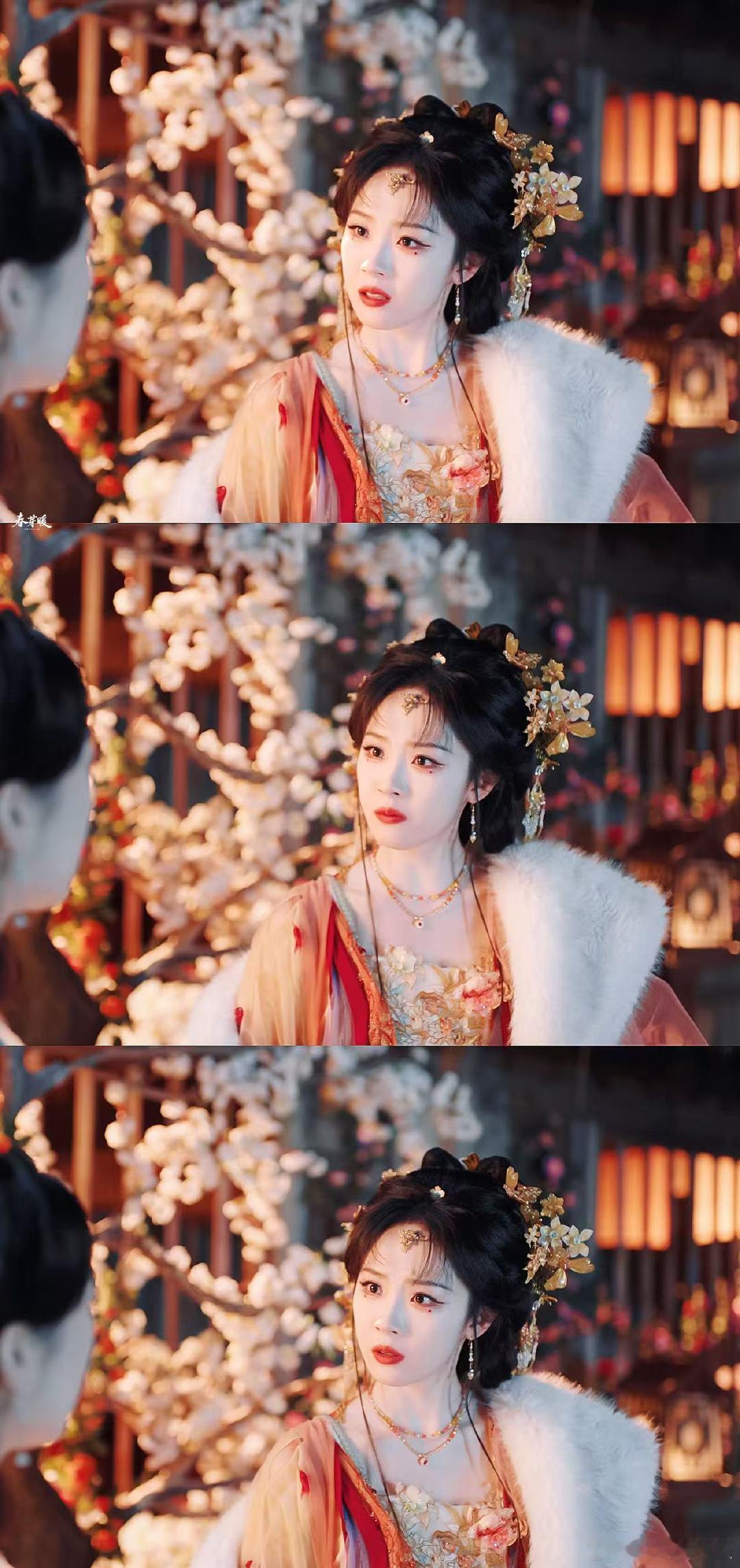 卢洋洋顶着这张脸演恶女 卢洋洋新剧金融女整顿古代商圈被卢洋洋的恶女造型狠狠拿捏，