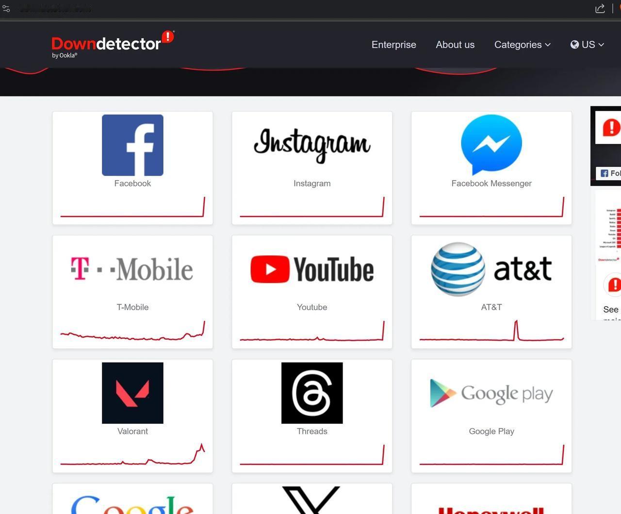 突发事件！！美国所有社交平台正在遭受网络黑客攻击。。(信息来源推特)