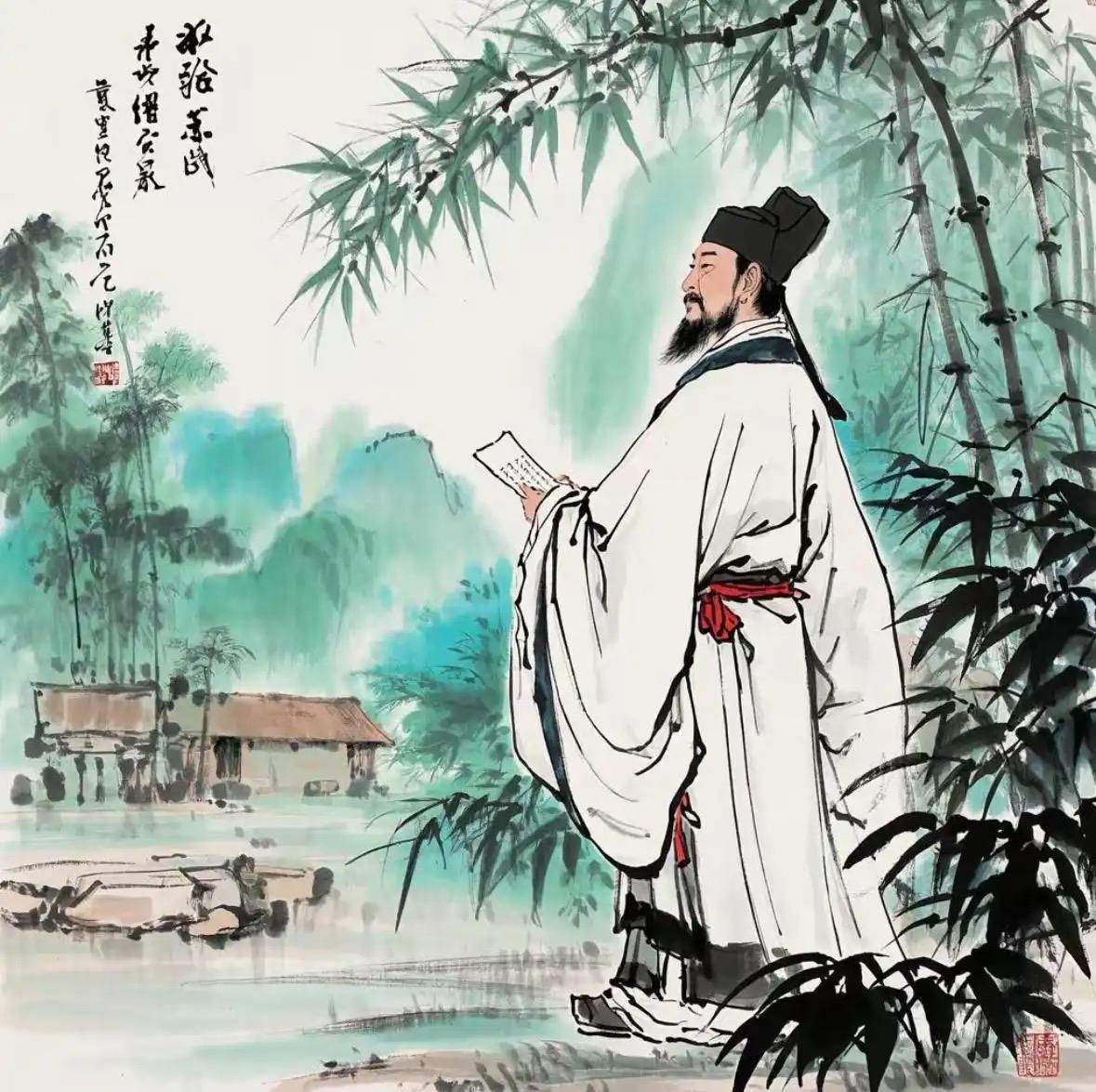 苏轼的“回首向来萧瑟处，归去，也无风雨也无晴”最能打动我。

这种在历经人世惊涛