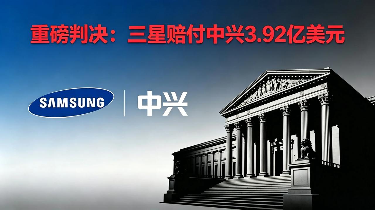 三星被判向中兴支付3.92亿美元！中国专利硬气了
 
英国高等法院官宣判决，三星