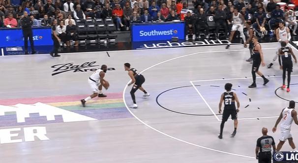 快船生涯落幕！纪念哈登快船生涯谢幕之战，26.1.31对阵掘金25+9+5P1哈