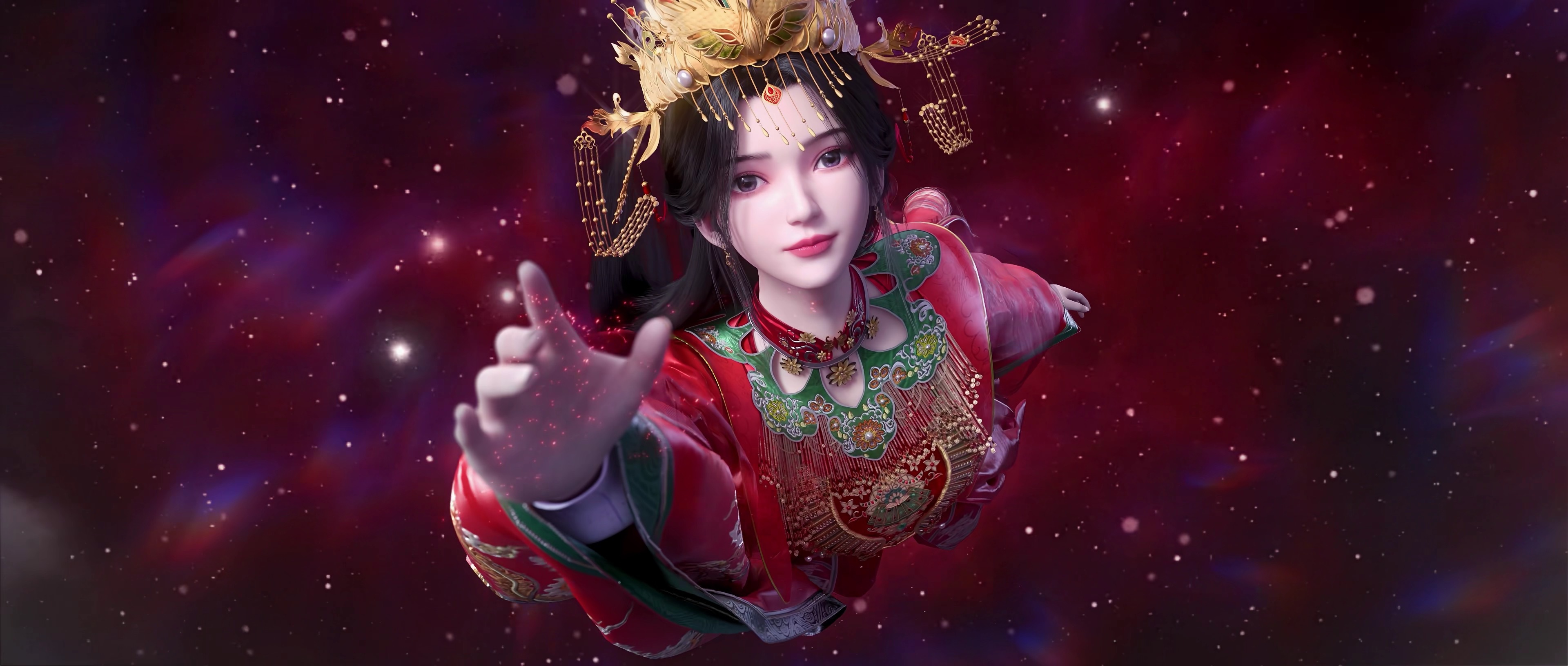 婉儿短暂出现，王林黑白化处理，感觉太有味道了！ 