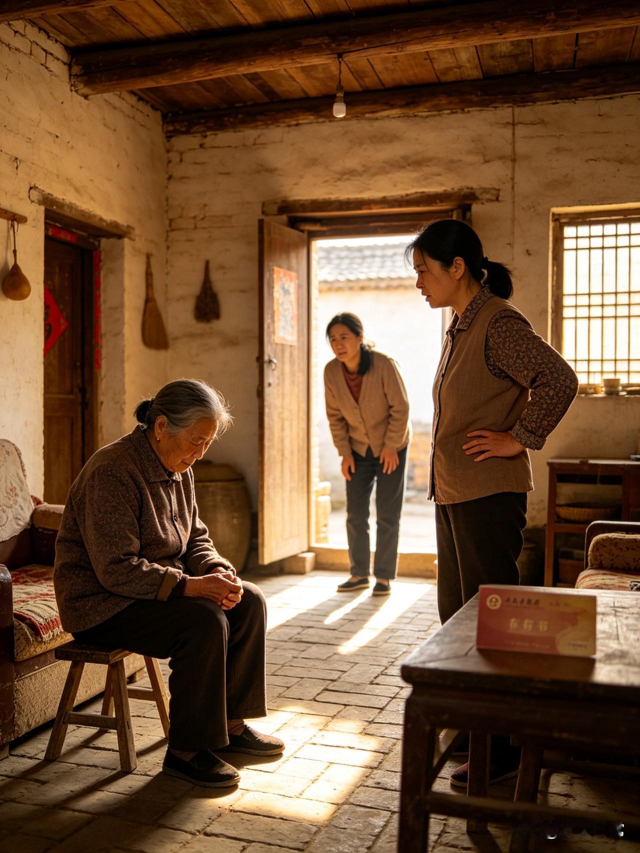 婆婆50万占地补偿款，全数塞给儿子，亲女儿半毛钱都没分到，这操作直接让家里吵翻了