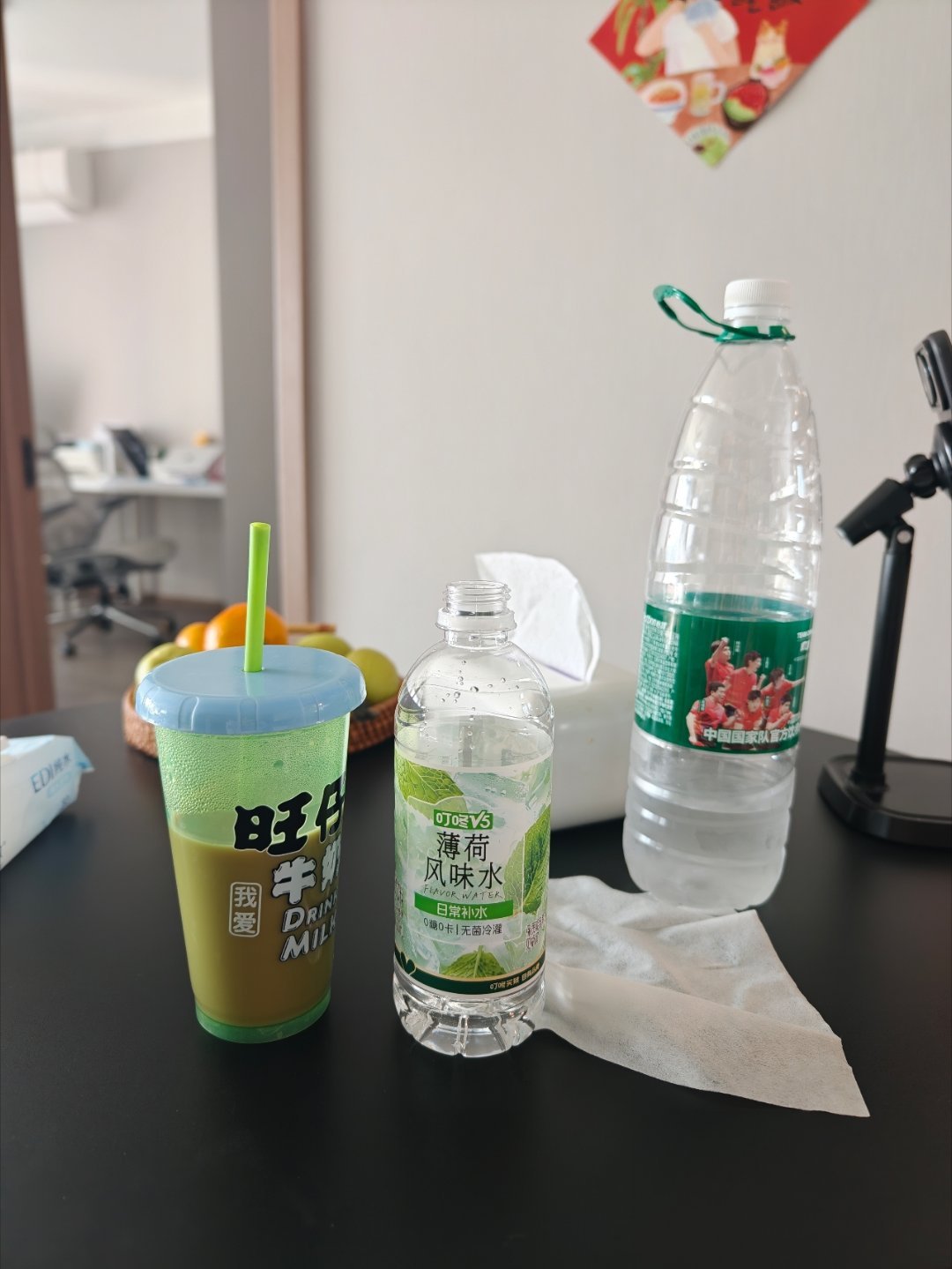 非常爱喝大水的一家。 ​​​