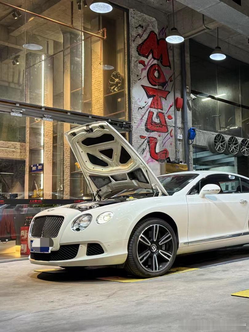 宾利 欧陆GT 6.0T W12 升级CSK隔热三元头段200目 ​​​