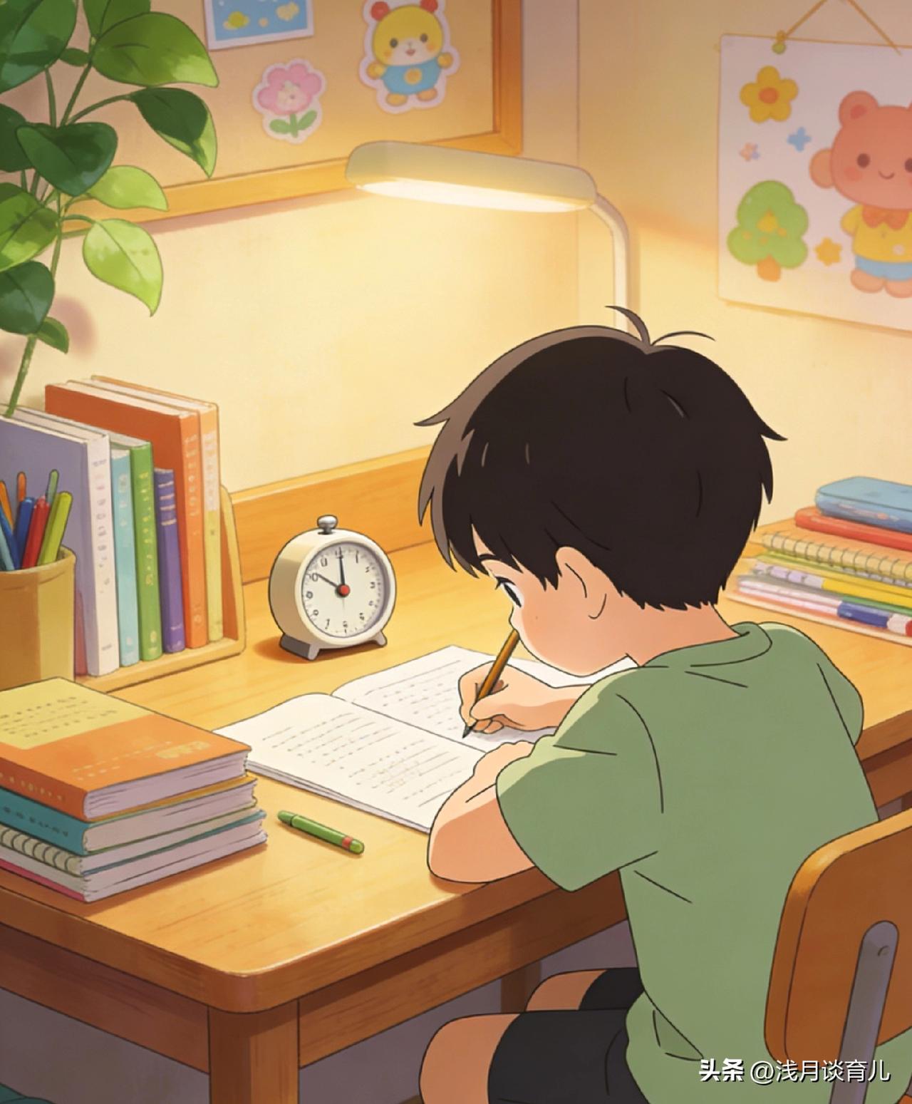 我终于不再对着孩子喊“快点”
 
那段时间我总在崩溃边缘。
写作业拖拉，收拾玩具