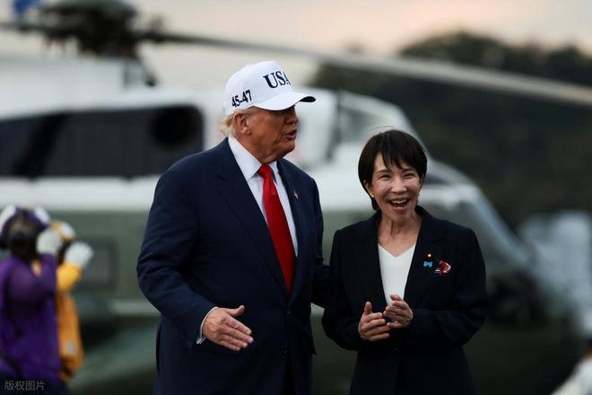 美国逼日本派军舰去中东，日本不敢拒绝也不敢答应，处境很被动

高市早苗访美不光要