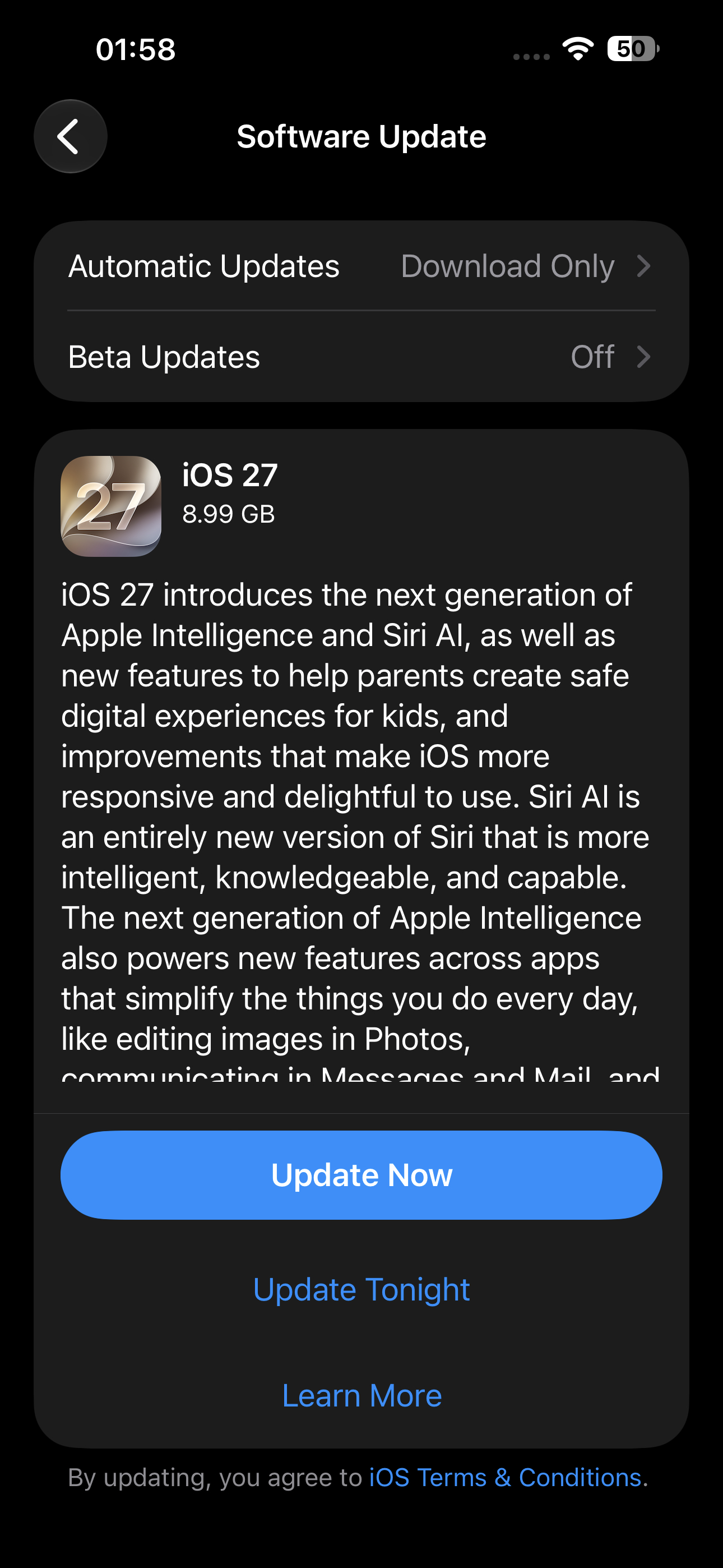 iOS27正式版推送 我只能说美版的iOS27，才是满血版的iOS27！ ​​​
