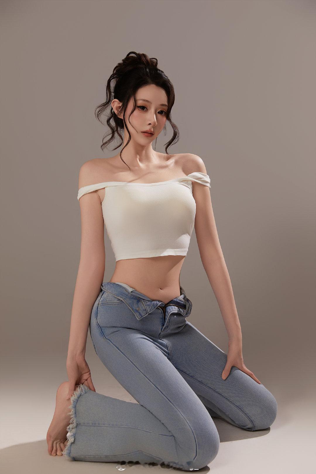牛仔裤辣妹📍广州约拍[超话] 深圳约拍[超话] 📍肇庆约拍超话 珠海约拍 ?