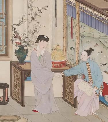 古代女子成婚之前，对男女之事完全不懂，所以出嫁前天晚上，母亲会悄悄塞给她一个东西