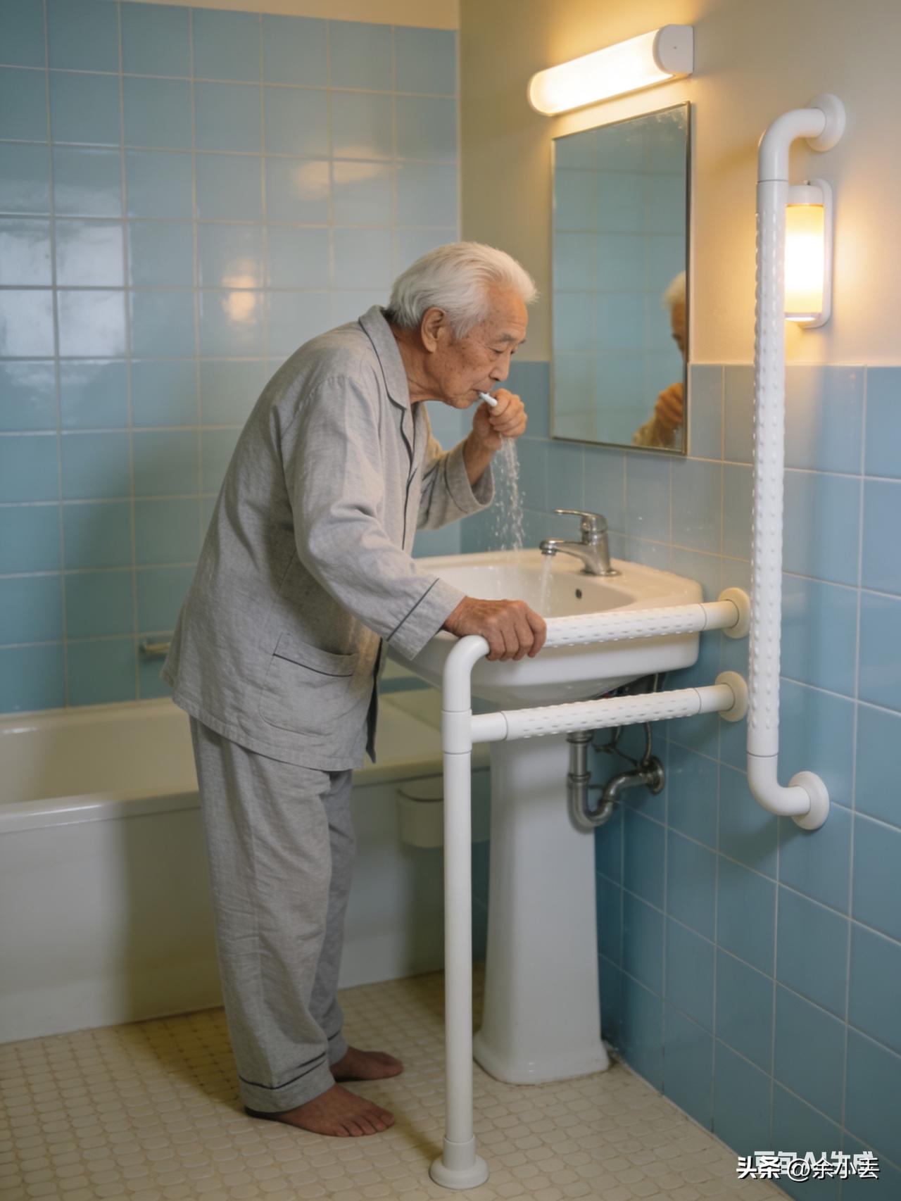 人老了，不怕穷，不怕苦，就怕摔一跤，就怕没人在身边。
 
我总跟身边人说，家里有