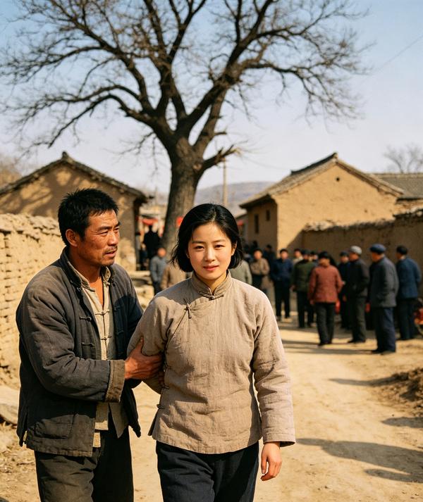 村里有个女人，是三十多年前被卖到这里。有次被丈夫打完以后，她半夜独自一个人跑进后