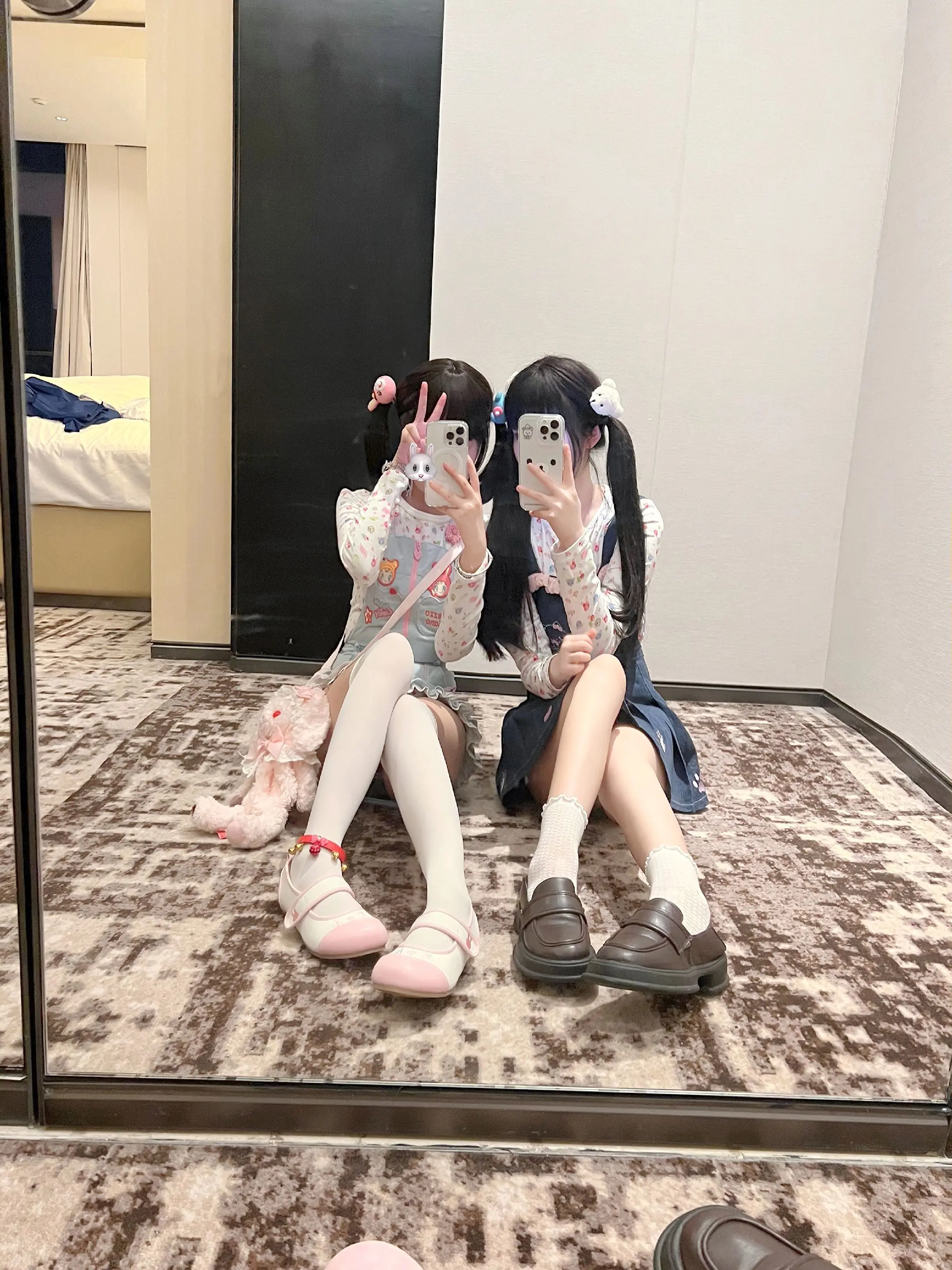 我们两个小宝宝就这么萌 所有人 点推荐
