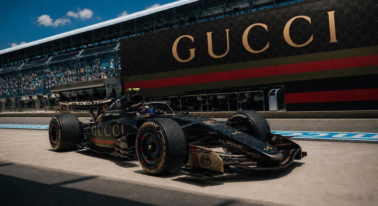 名车志Sport 【Gucci成为Alpine F1车队冠名赞助商】奢侈品牌正式