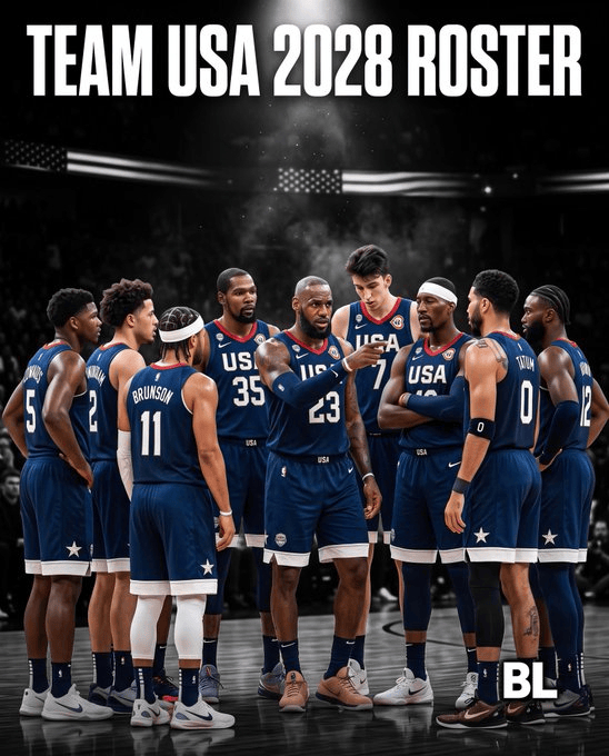 感觉全东北都在等7号 谁会是梦之队2028的7号？ 美媒Basketball G
