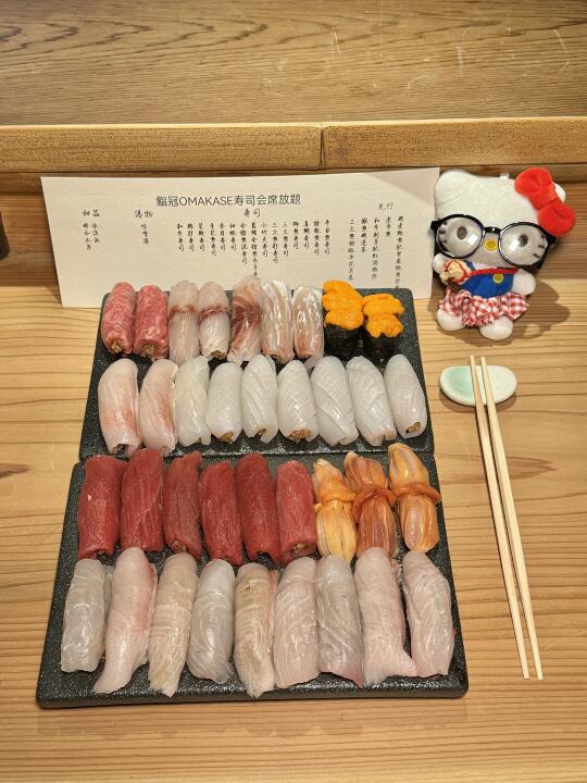 开了开了！！深圳首家！！omakase 自助放题！！！
