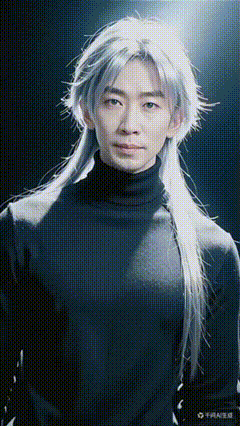 前有兔子爆改杨迪，后有用千问AI小剧场爆改杨迪，冷脸银发、眼神带刀，啊啊啊迷失在