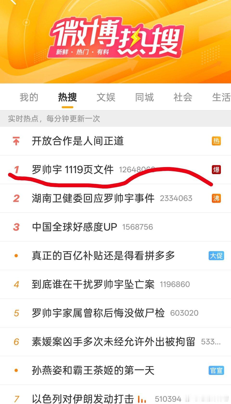 罗帅宇 1119页文件终于爆了！！！一年了[泪][泪][泪][泪][泪][泪] 