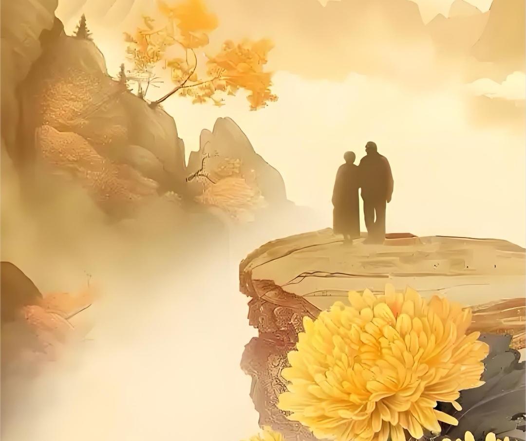 正重阳
|椛尘埃

此刻，若你登高
或许能看见，来时的小径
被旧诗词铺满，茱萸在