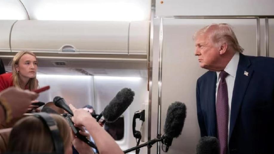 昨晚，特朗普在空军一号上说:“伊朗方面已与美国官员接触并提议进行谈判，会议正在安