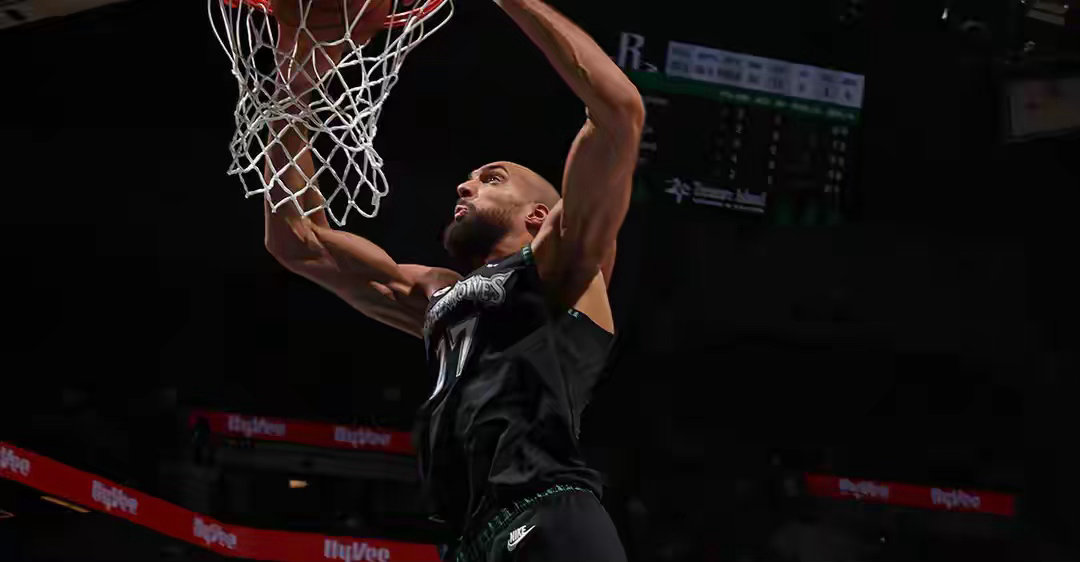 戈贝尔谈康利首发：这正是我们球队的精神 任何人随时都能站出来NBA篮球 北京时间