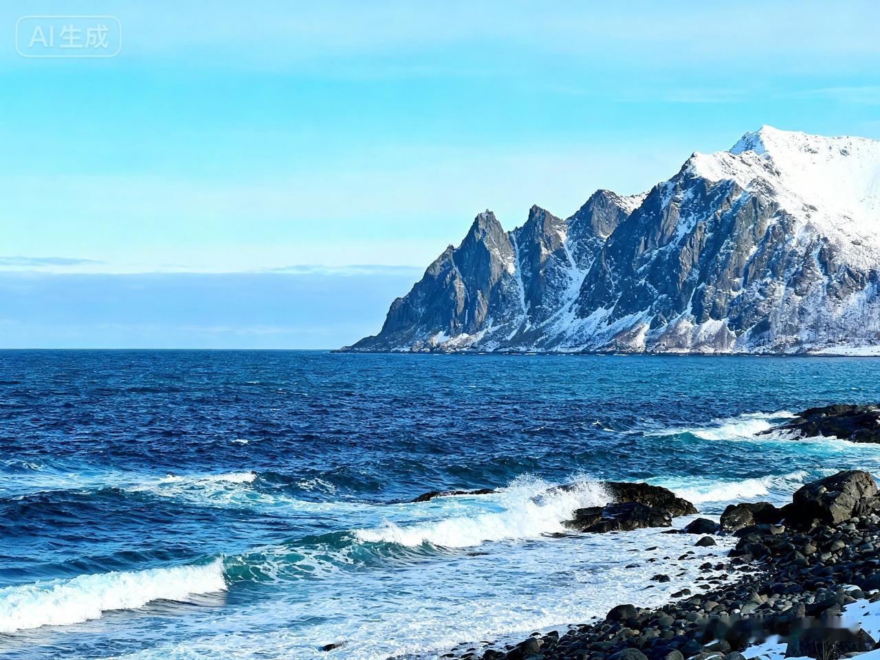 上联“冰天雪地送冬去”，那画面感一下就有了，冰天与雪地，寒冷又凛冽，一个“送”字