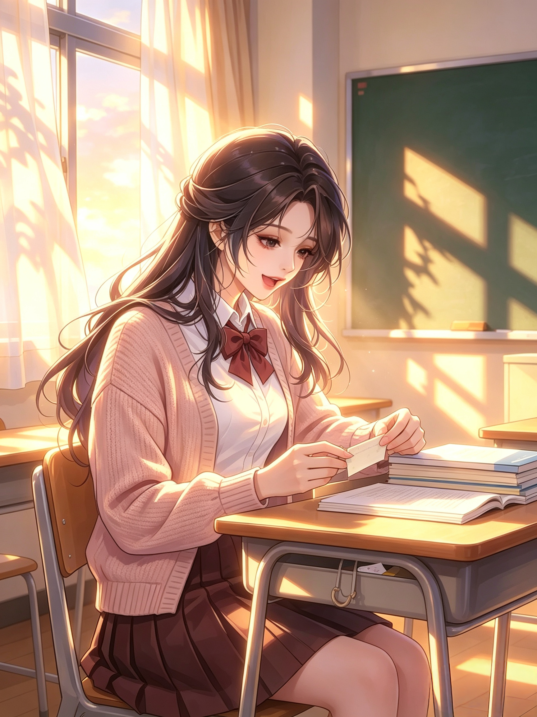 王者英雄开学变装王者高校迎新季我在学校很想农今天是专心下围棋的貂蝉也是用心插花，