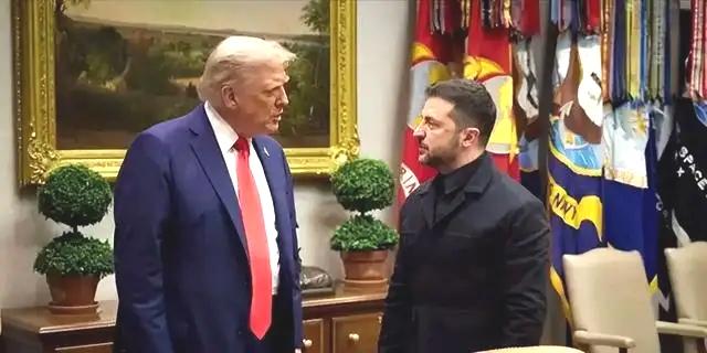 乌克兰输的一点也不冤，站队美国从一开始就是错的，丢失约25%的国土与俄罗斯谈停火