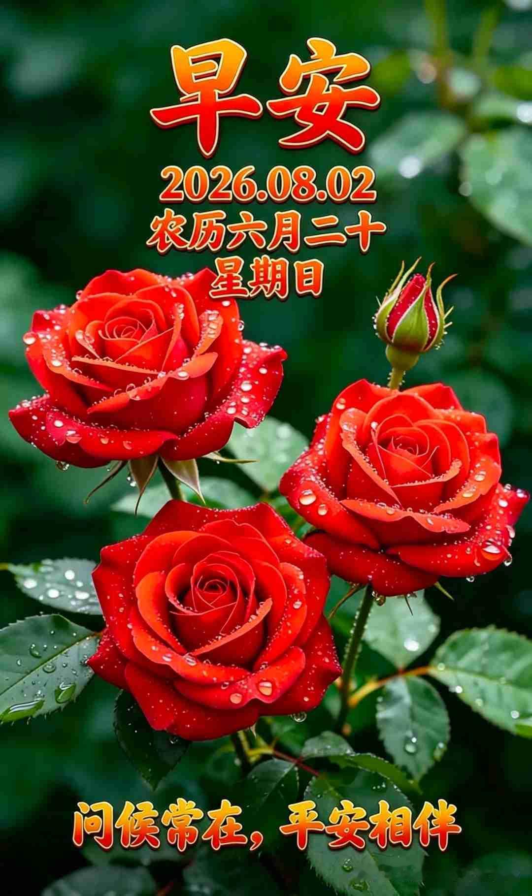 我的今日状态：😁轻松愉快
我这里的天气：🌧下雨
