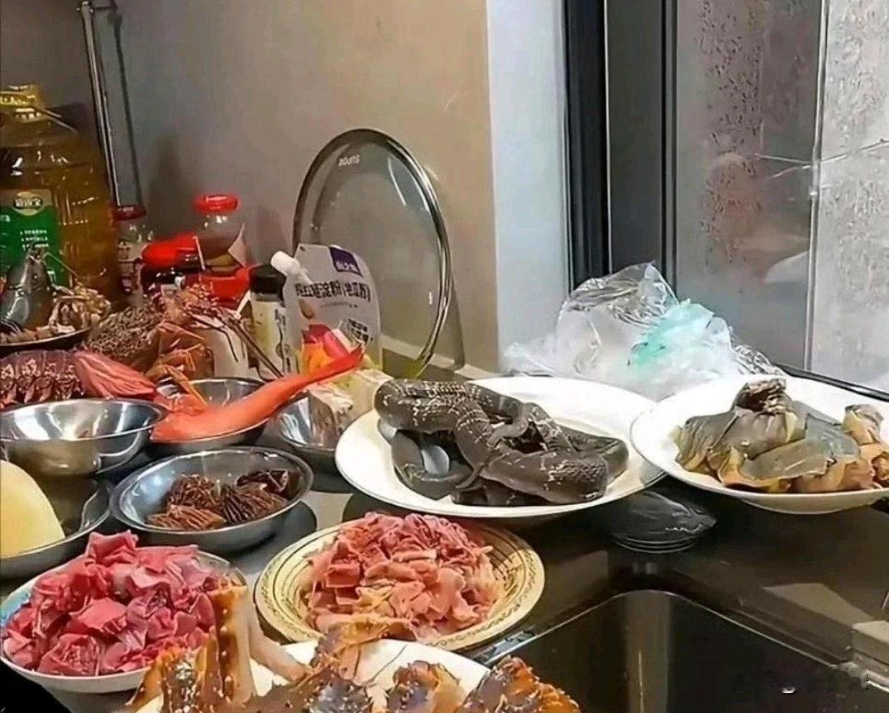 晚餐吃这样的，一般都是什么样的家庭？