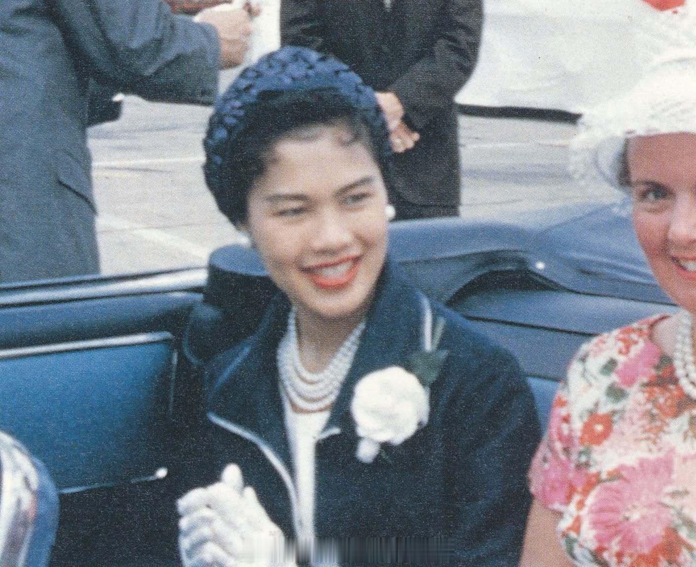 王室王室泰国王室暹罗往事 老照片：1960年7月2日-9日，九世红唇姐访问夏威夷