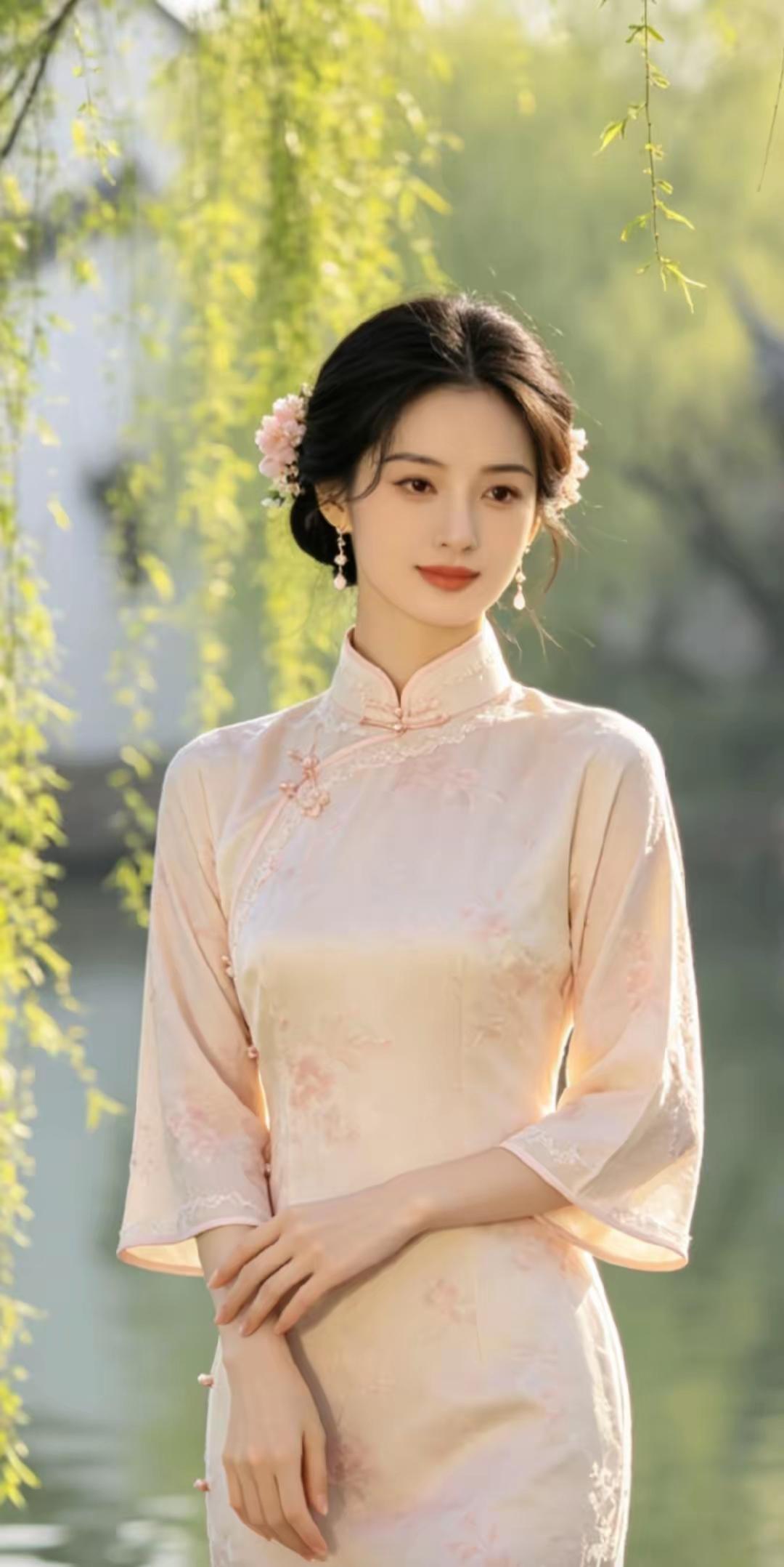 古典优雅，粉黛佳人，古风韵味，惊艳时光。