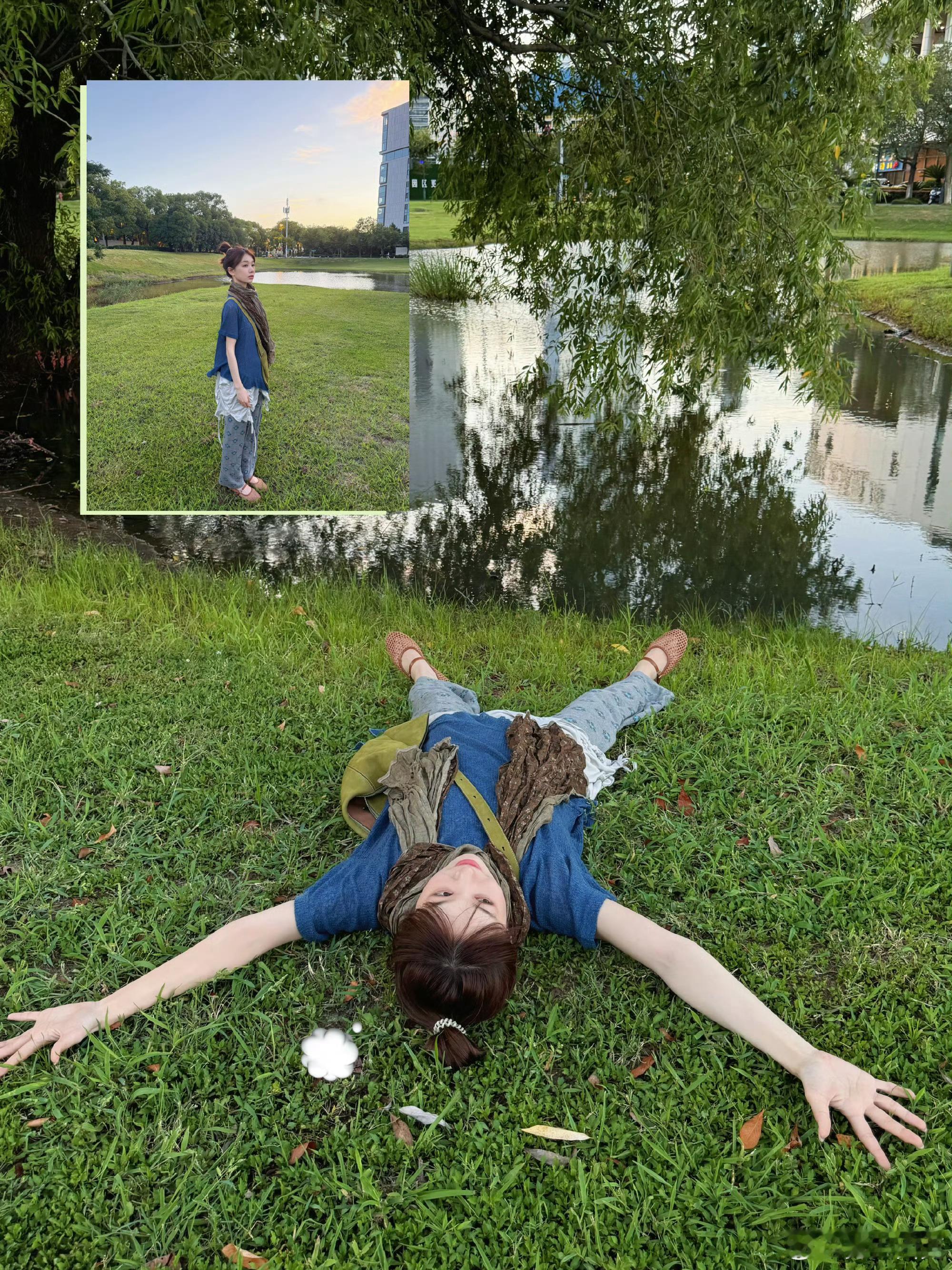 徐梦洁[超话] xmj徐梦洁暗处 xmj徐梦洁沈曼"枫叶飘向九月的乡野，我怀揣着