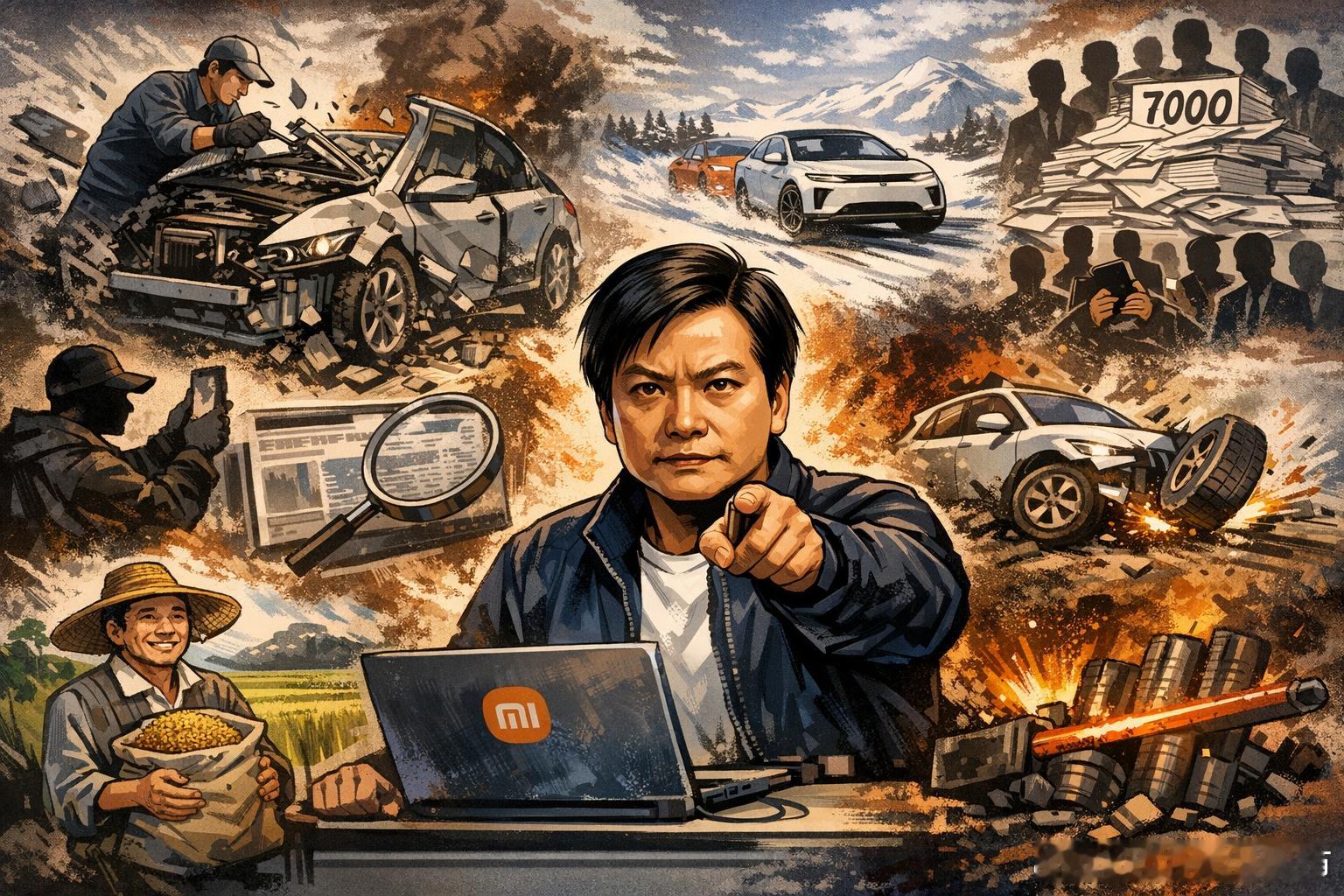 雷军4小时硬核“辟谣局”：承认行业陋习当场就改，欢迎全网拆车，2026小米汽车目