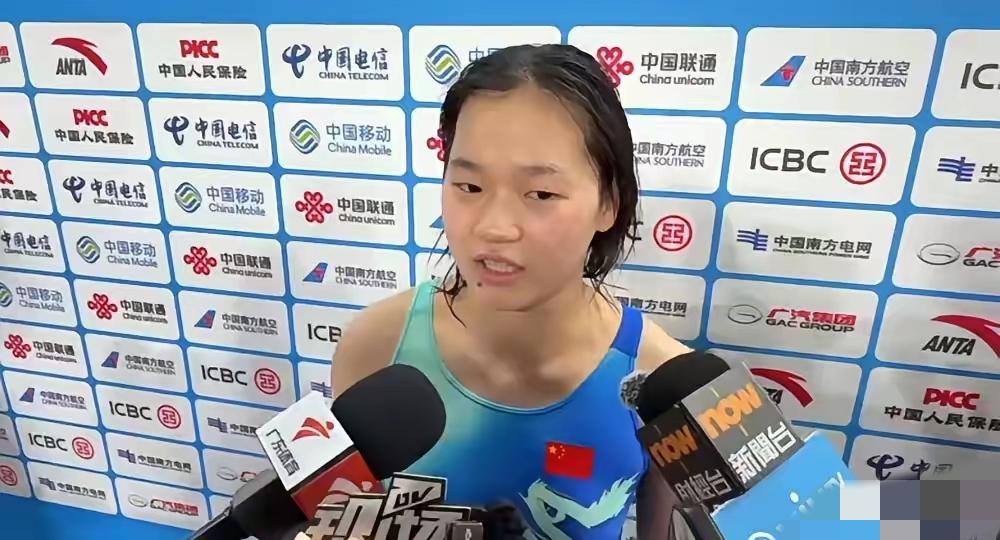 全妹这个成绩，我一点都不意外！当我知道她是打着封闭、缠着绷带上场时，她站上跳板的