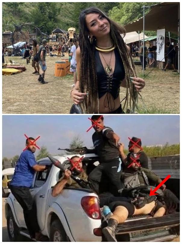 10.7袭击中最令人心碎的视频之一，就是这个年轻的女孩子半裸着躺在卡车里不省人事