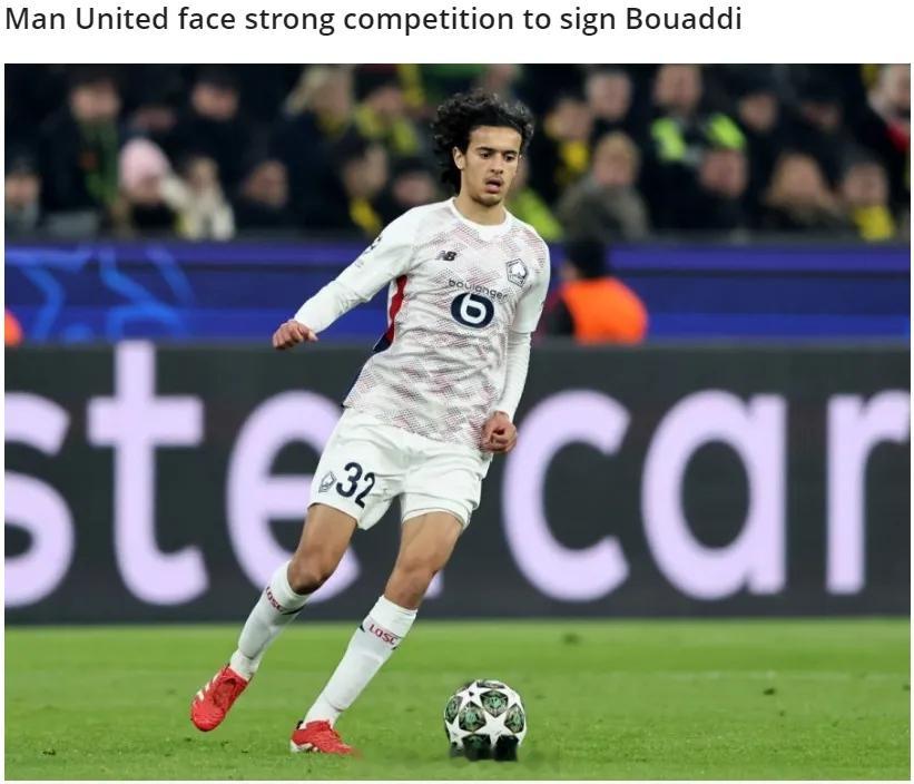 法媒Foot Mercato消息，曼联正在密切关注里尔的阿尤布-布阿迪，这名18