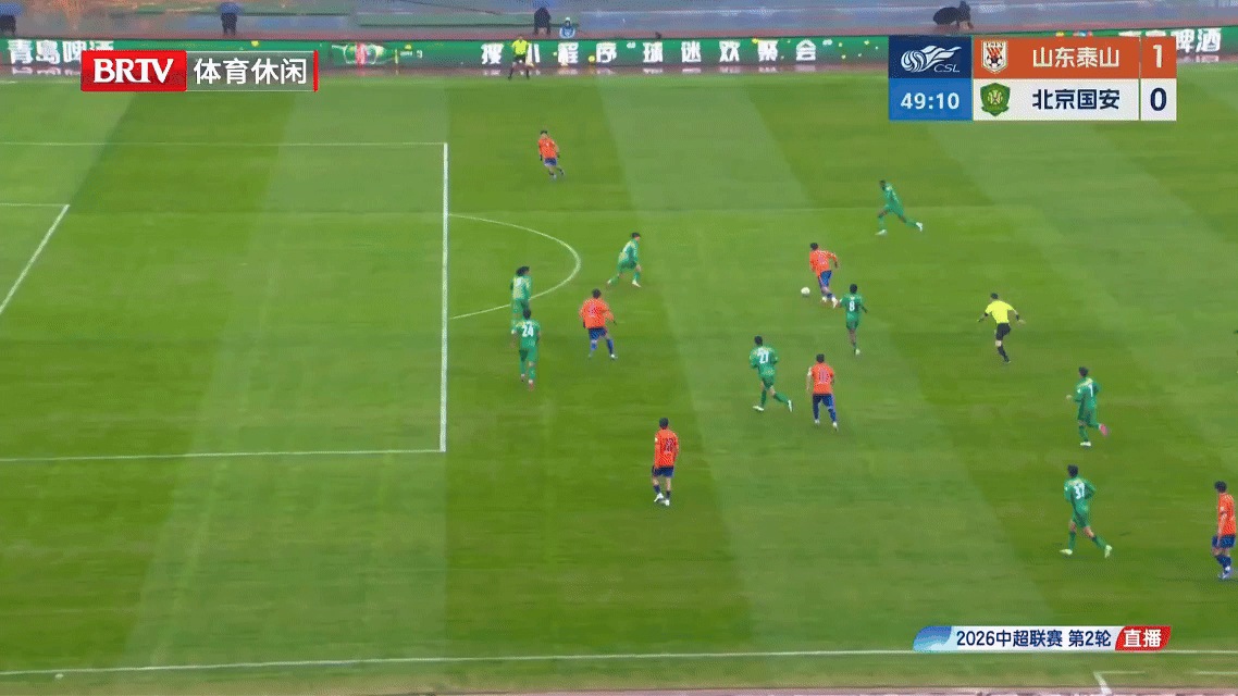 山东鲁能vs北京国安 被进球之后国安会更加艰难，山东非常喜欢反击打法，国安如果大