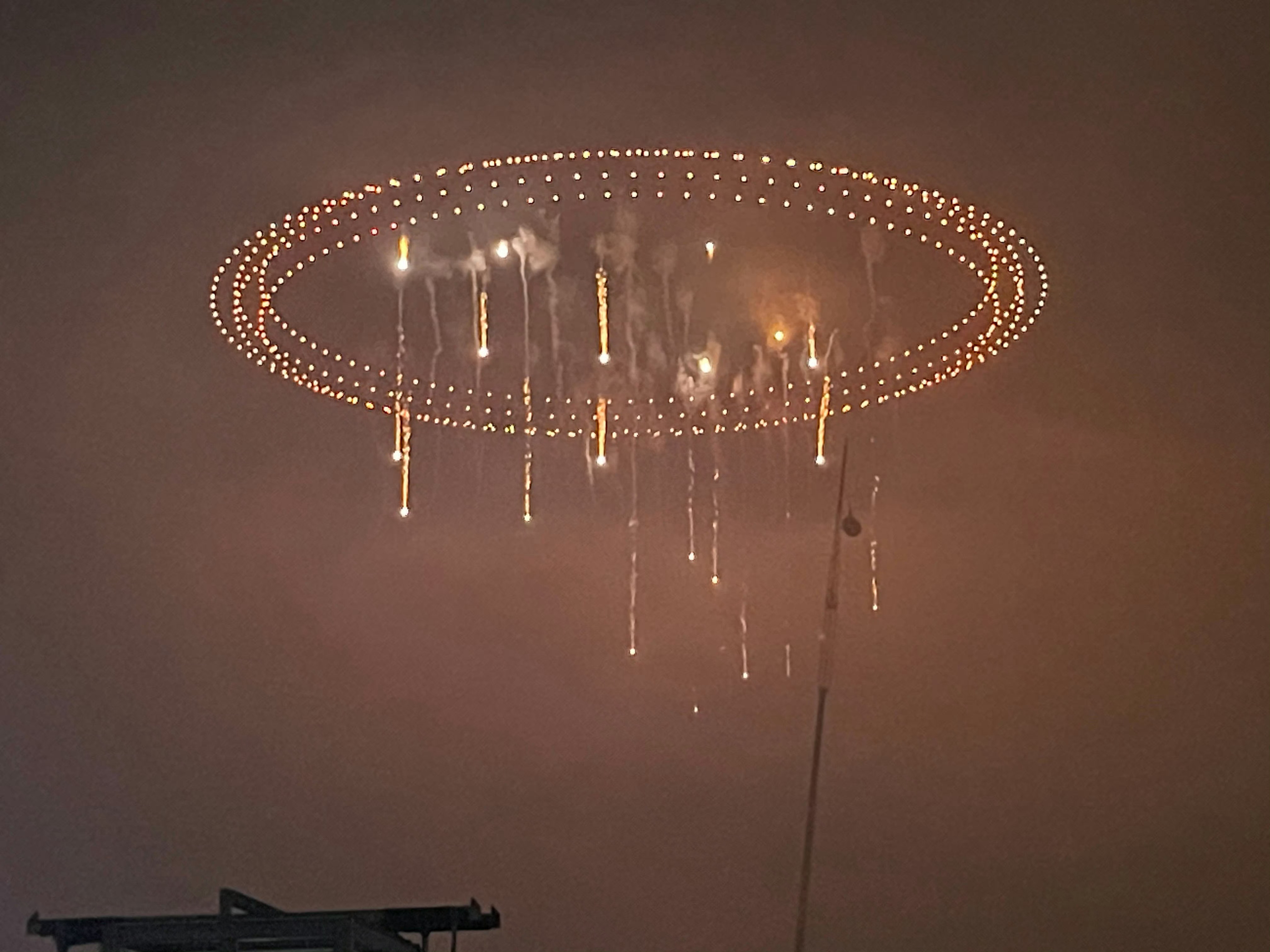 浏阳烟花大阵太美了吧！王昭君放大招既视感 