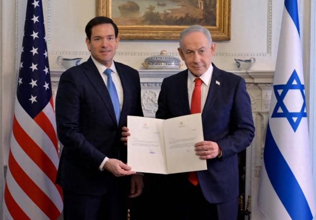 美国又搞事，2月11号内塔尼亚胡专程赴美访问，在华盛顿和美国国务卿鲁比奥碰了面，