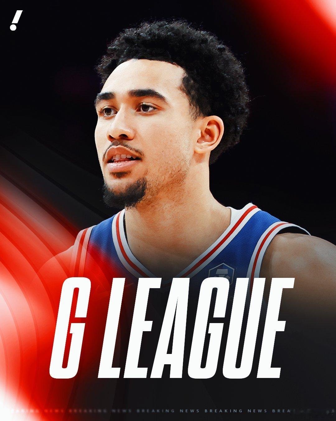 贾里德·麦凯恩已被下放到G联盟他的二年级场均得到6.3分、2.2篮板和1.6助攻