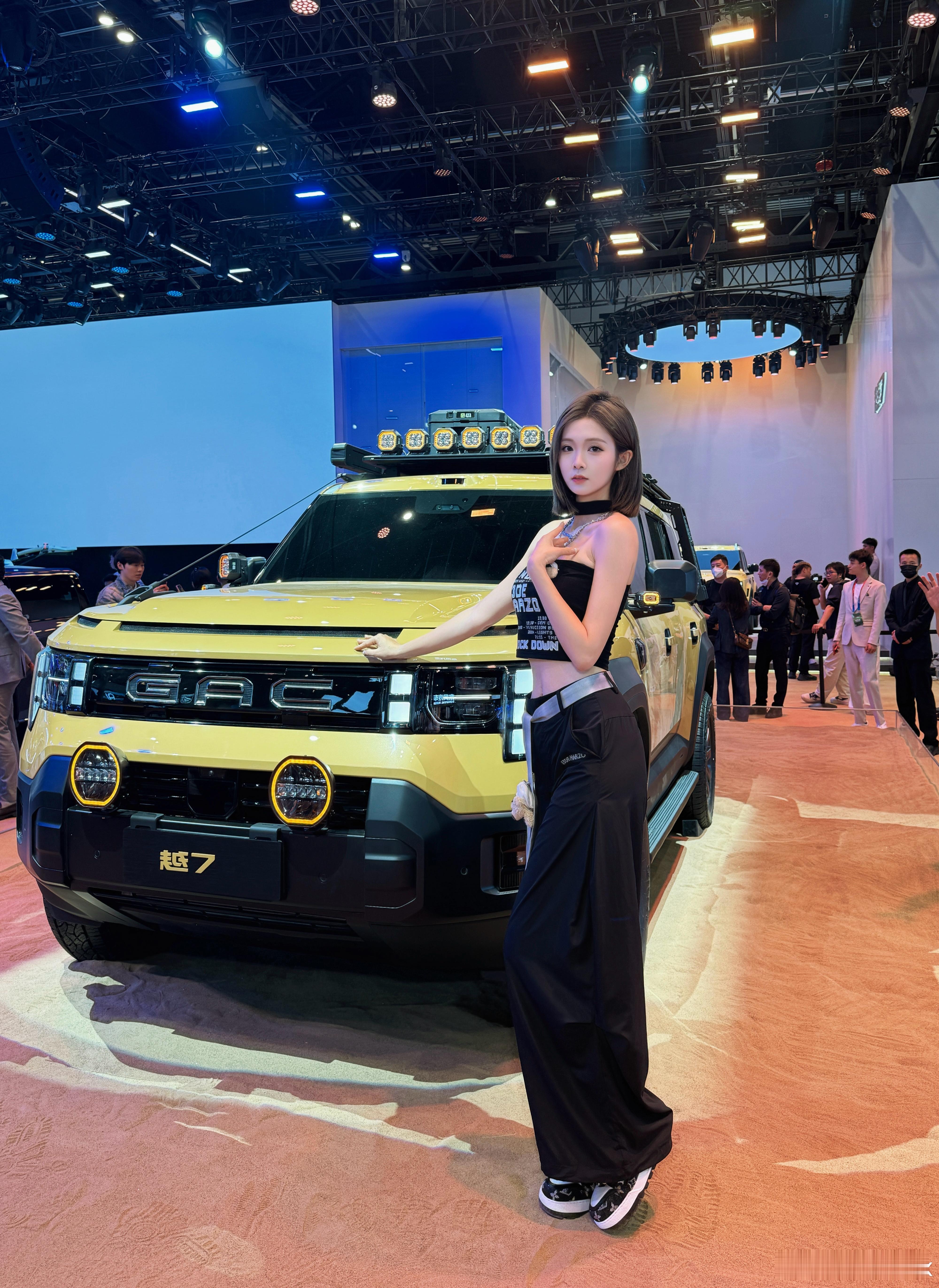 北京车展都有谁在呀？在的举手🙋传祺越7全球首发亮相 北京·首都国际会展中心